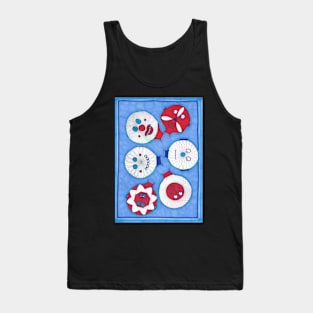 Retro Spirograph Odd Folk Tank Top